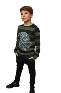 Czarne spodnie z zamkiem All For Kids