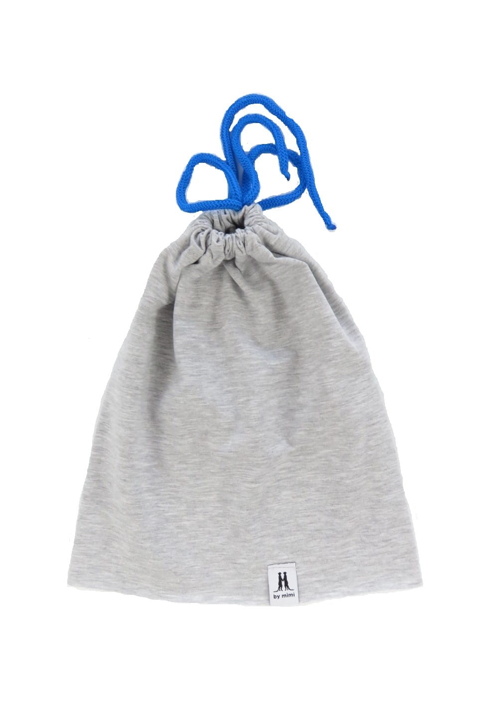 jasnoszara czapka dziecięca bawełniana by mimi