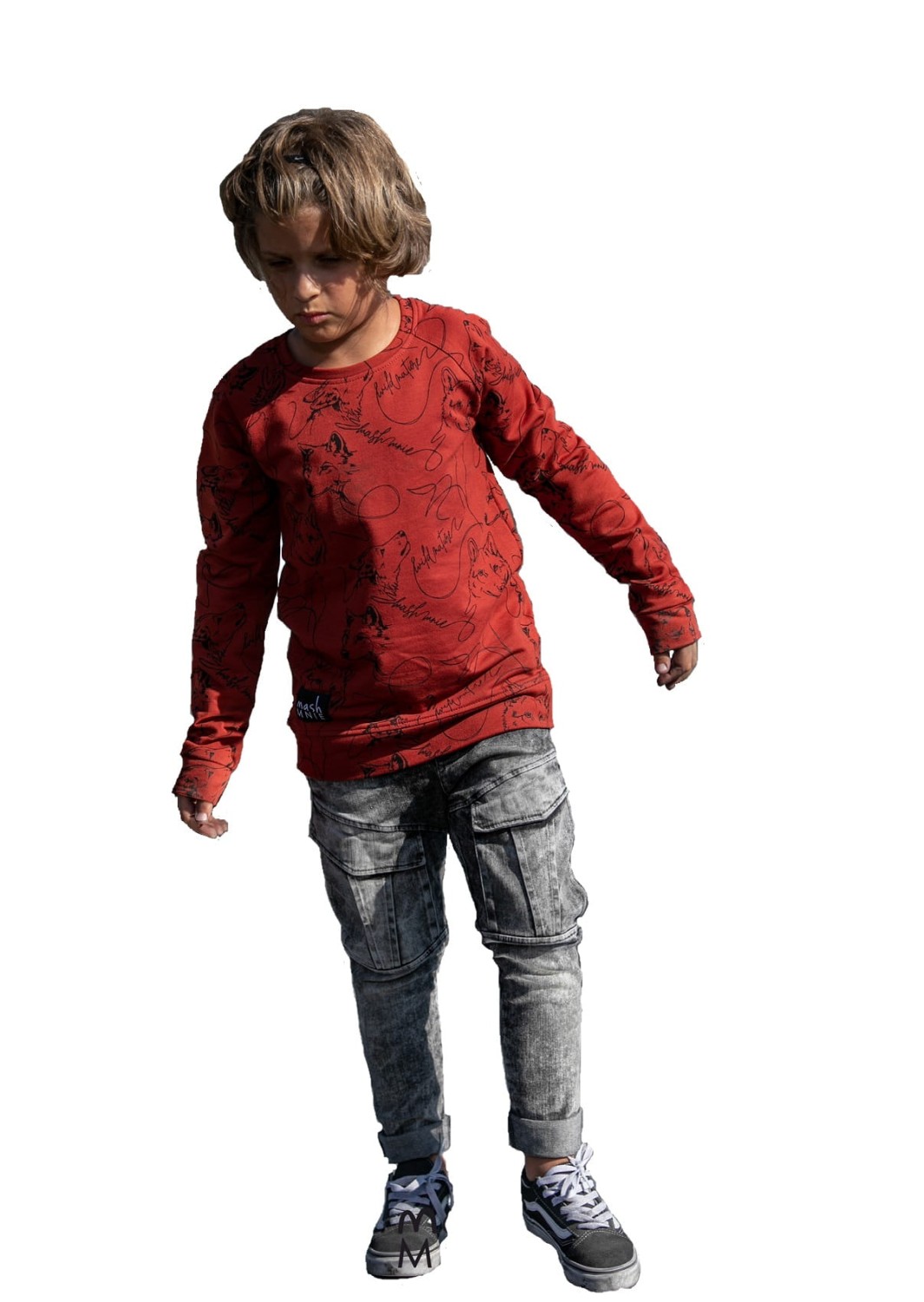 spodnie jeansowe z kieszeniami grafitowe mnie mnie