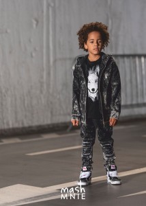 Spodnie jeansowe czarne Mash MNIE