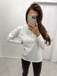 Biała bluzka półgolf  TMC Moda 