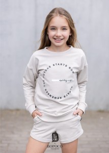 Beżowa bluza FUTURE All For Kids  