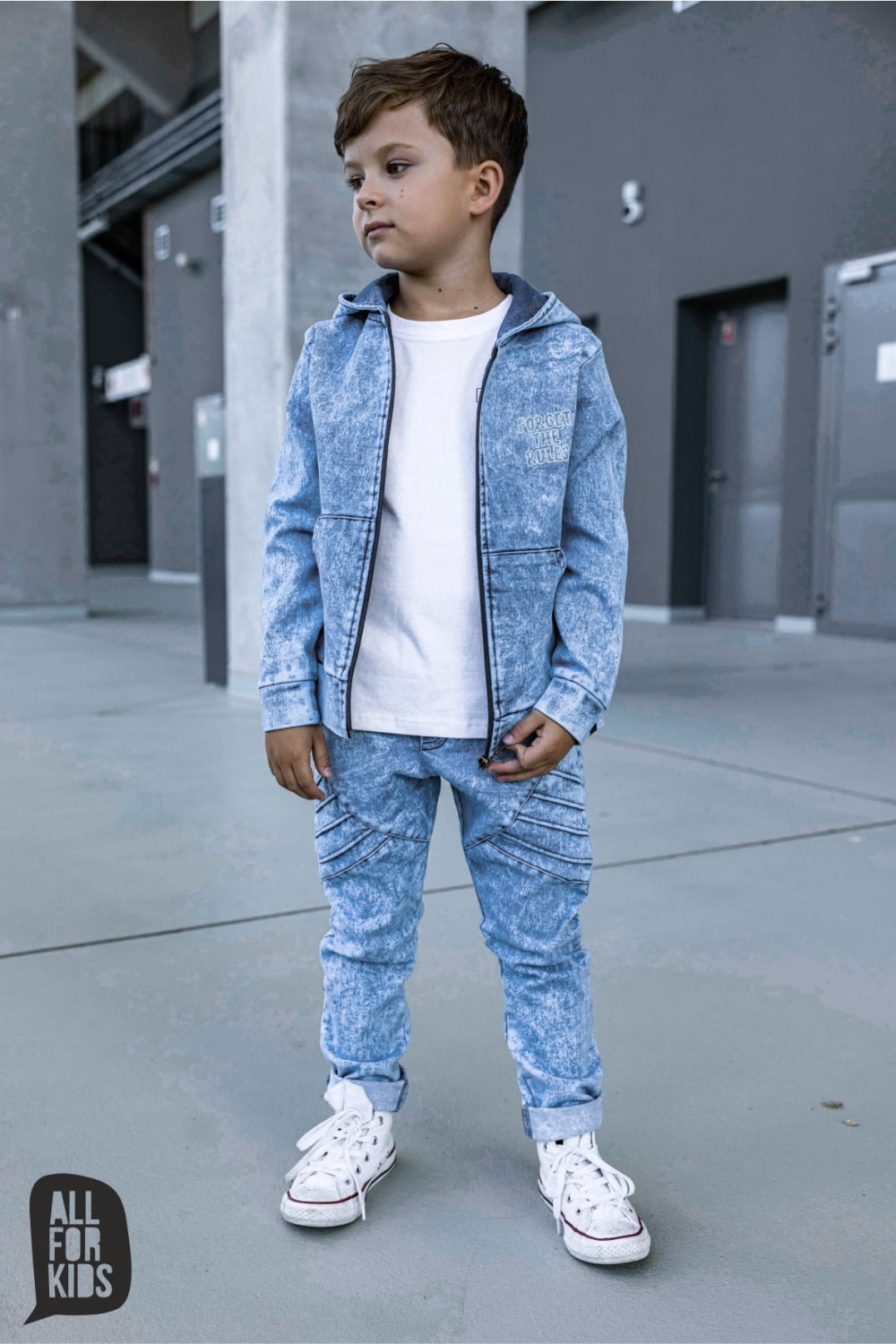 rozpinana bluza jeansowa all for kids