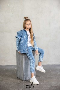 Spodnie jeansowe niebieskie Mash MNIE