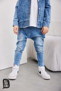 Spodnie jeansowe niebieskie All For Kids   
