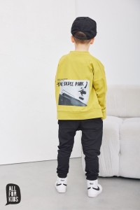 Bluza bomberka SKATE limonka All For Kids   