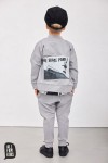 Bluza bomberka SKATE szara All For Kids    