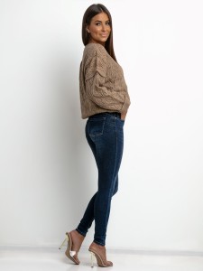 Spodnie jeansowe push up rurki M.SARA