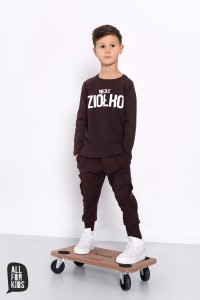 Spodnie bojówki brązowe All For Kids    