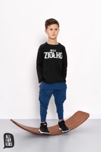 Spodnie bojówki niebieskie All For Kids   