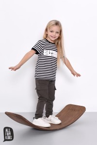 Spodnie bojówki khaki All For Kids     