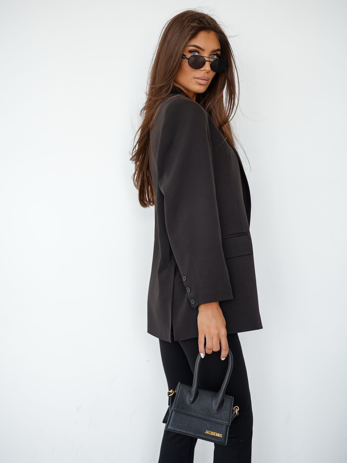 czarna marynarka damska oversize me gusta