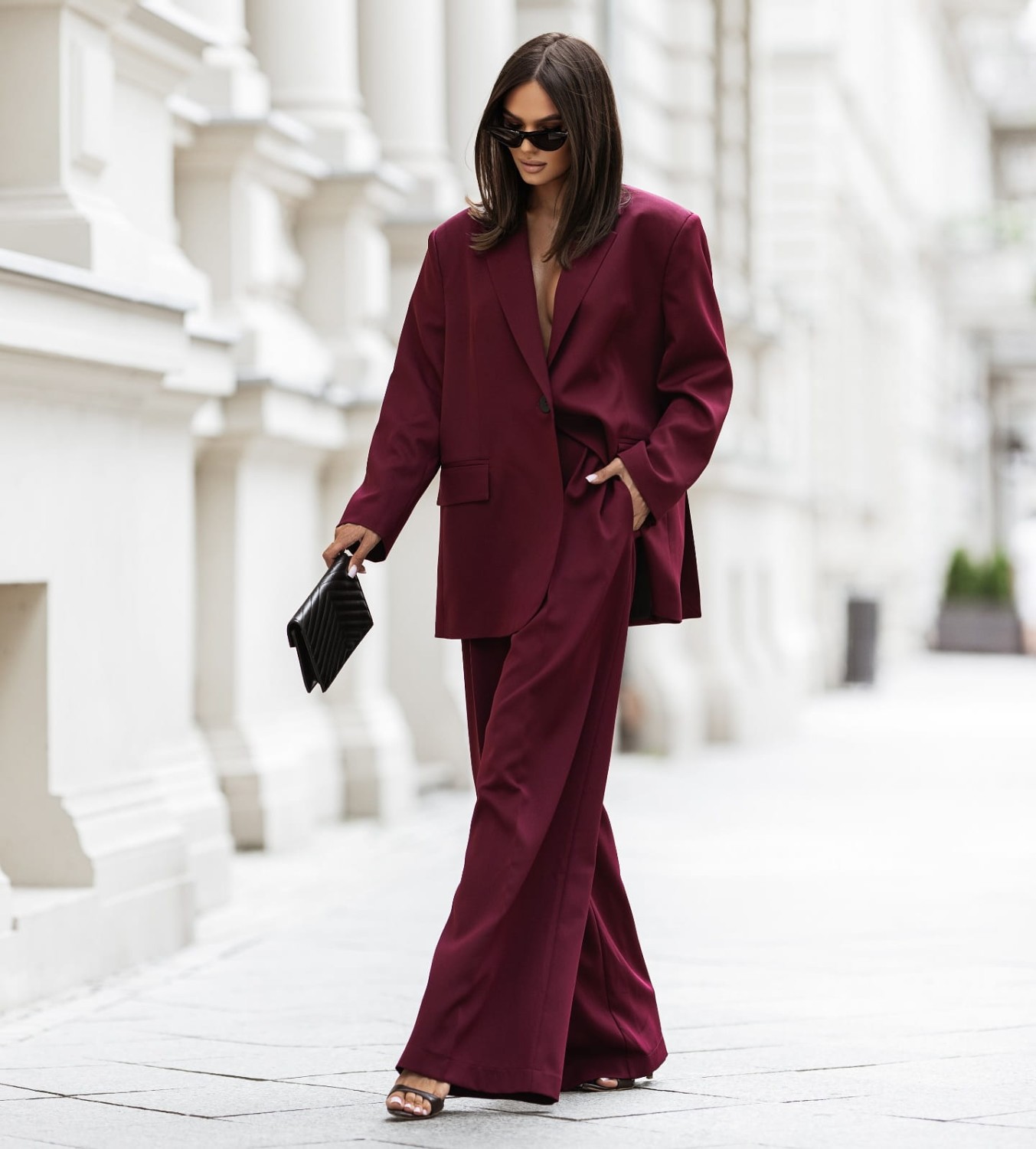 czarna marynarka damska oversize me gusta