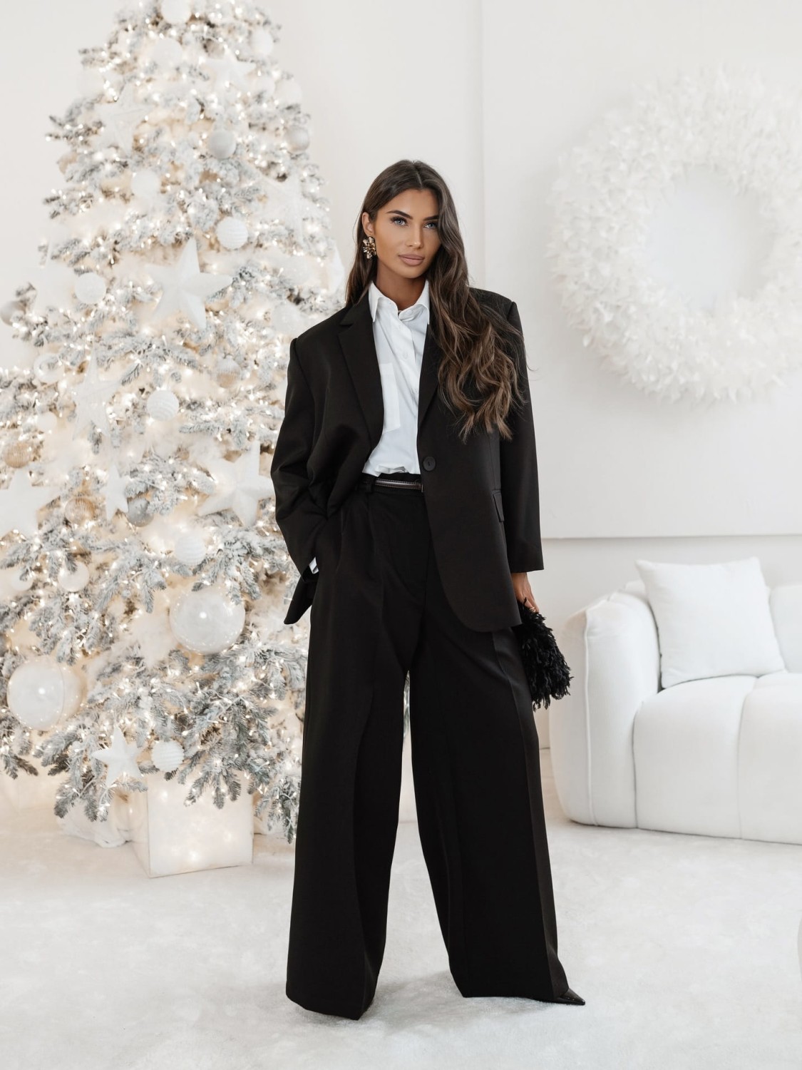 czarna marynarka damska oversize me gusta