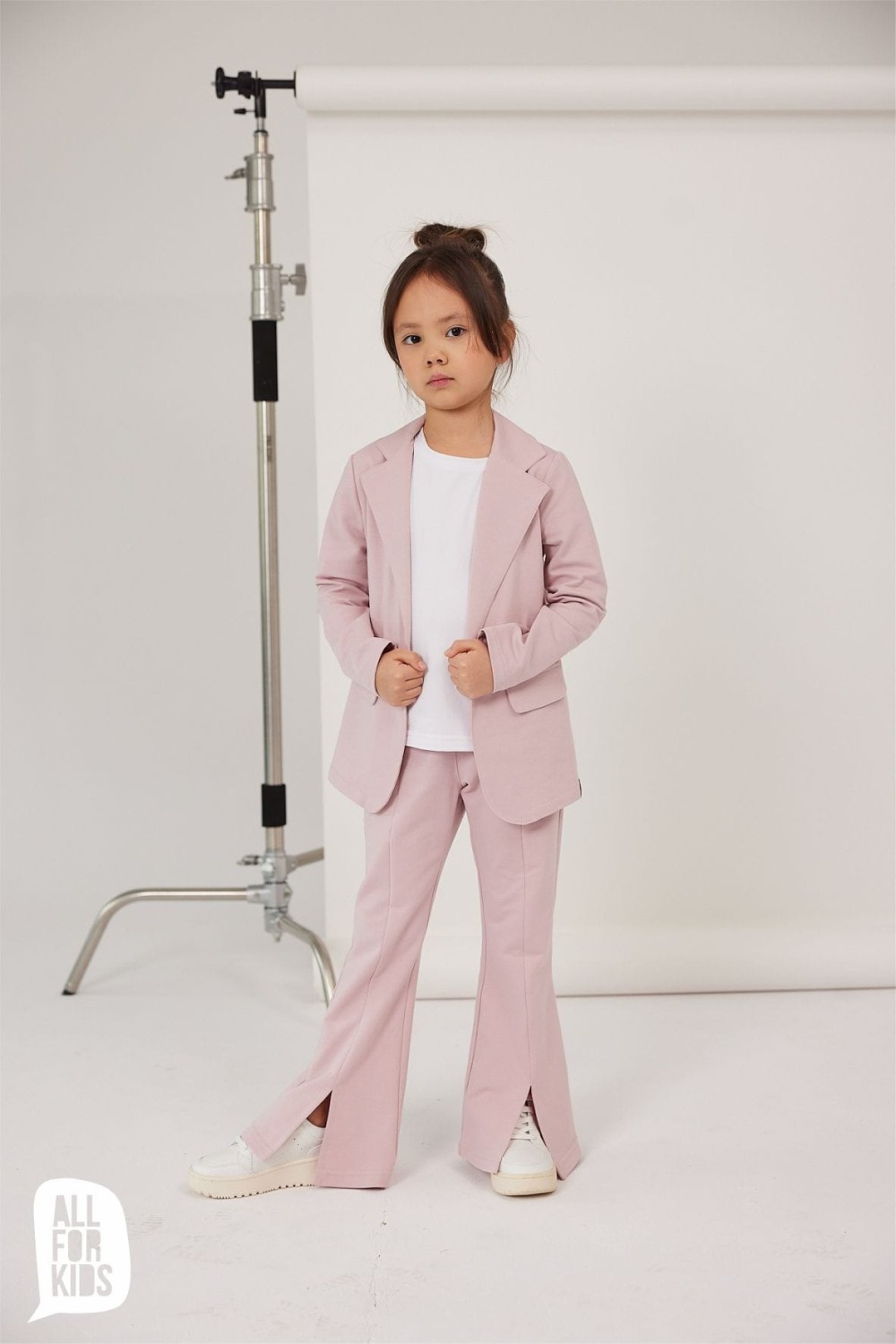 Różowa marynarka dresowa All For Kids