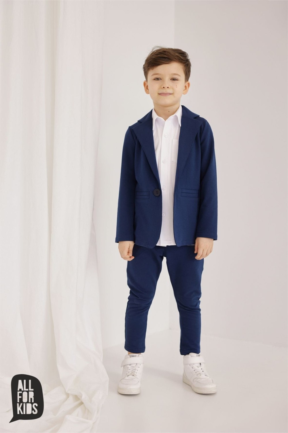 Granatowe spodnie All For Kids