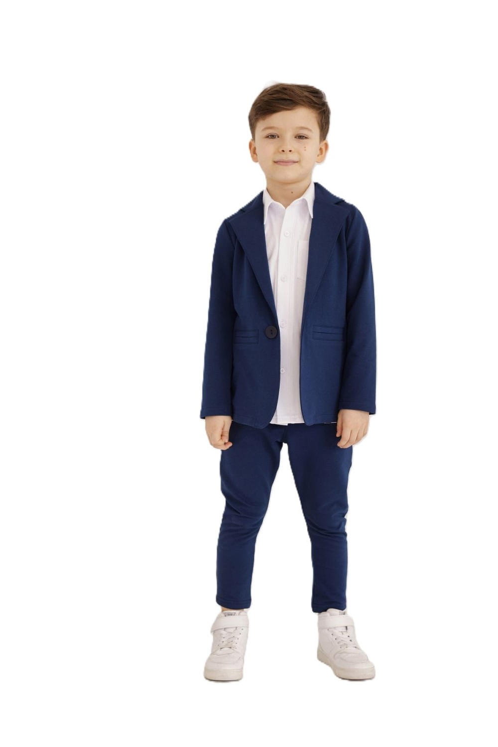 Granatowa marynarka dresowa All For Kids