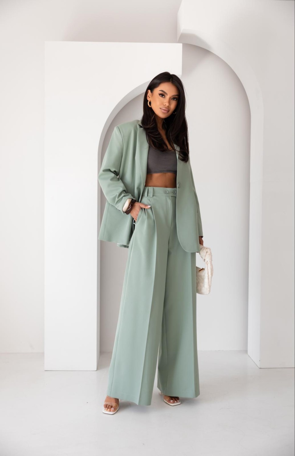 ME GUSTA MARYNARKA DAMSKA OVERSIZE ELEGANCKA