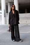 Marynarka damska oversize czarna Me Gusta  