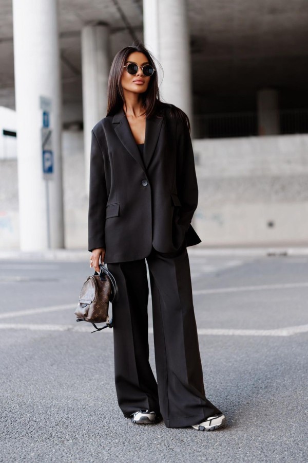 czarna marynarka damska oversize me gusta