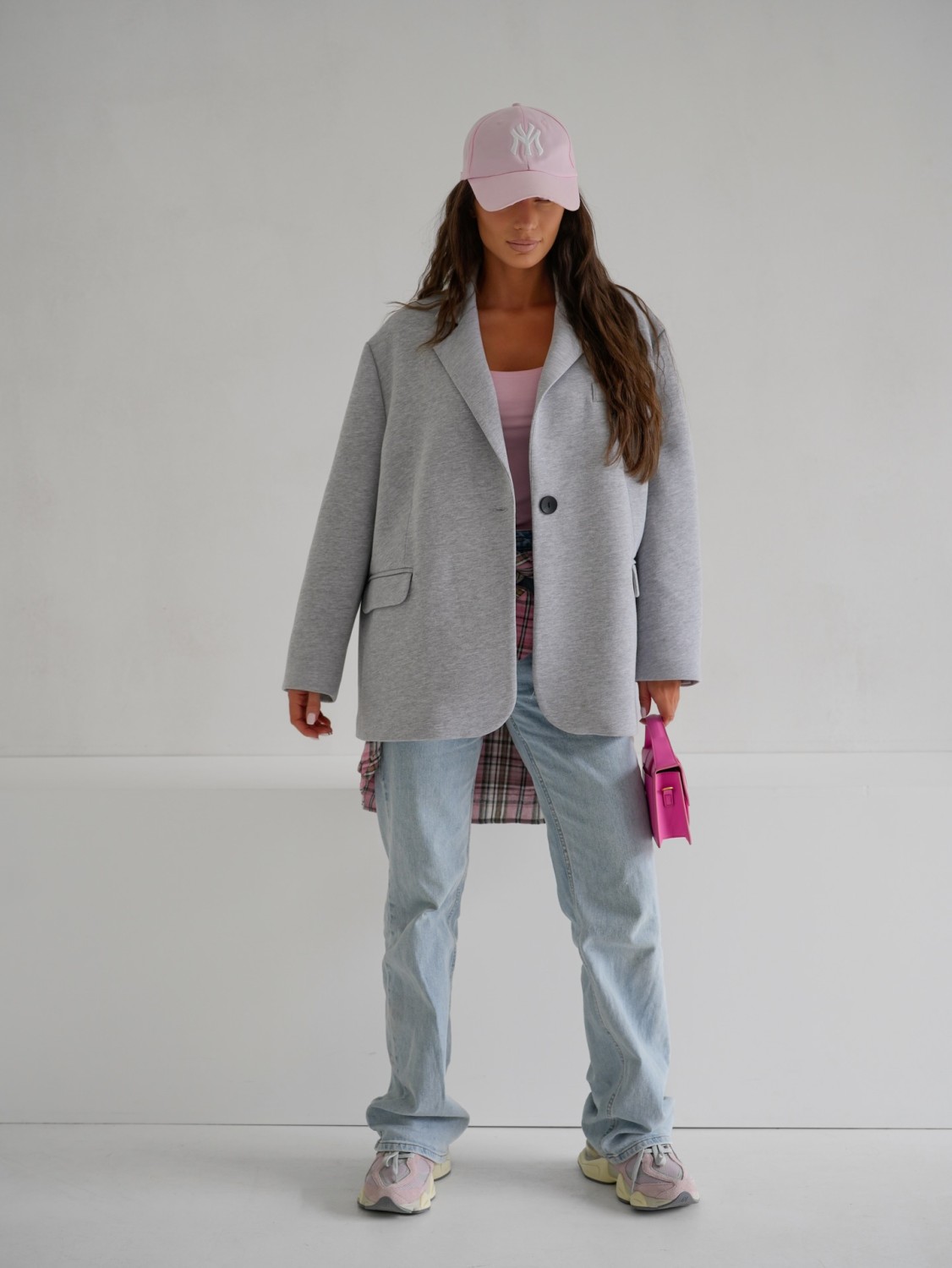 Marynarka damska dresowa oversize Me Gusta