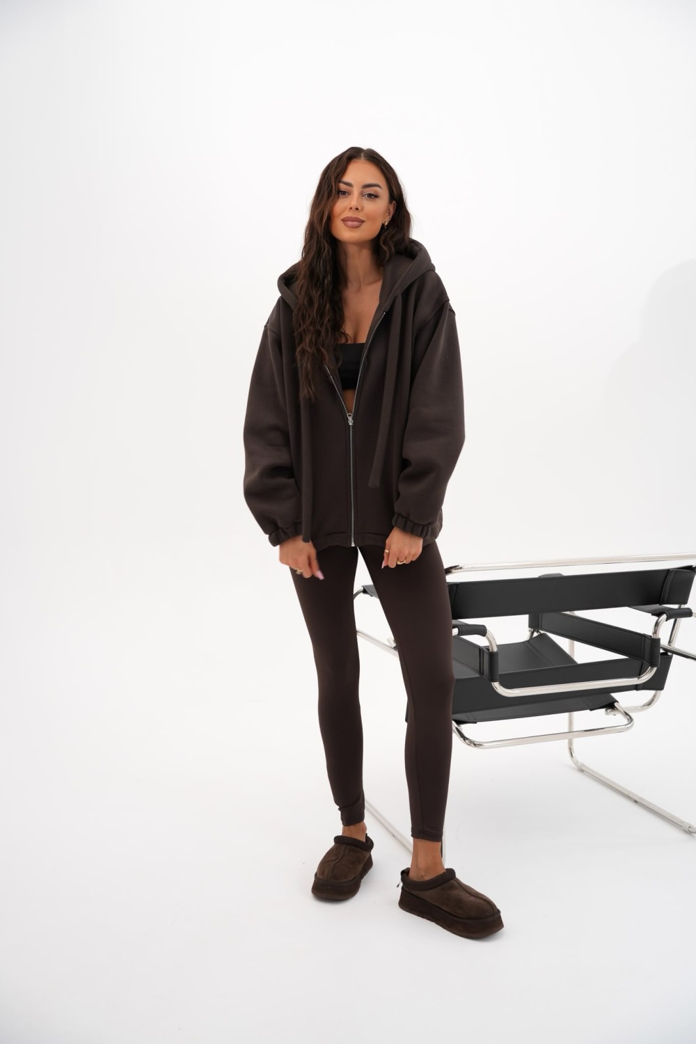 rozpinana bluza damska z regulacją ocieplana me gusta